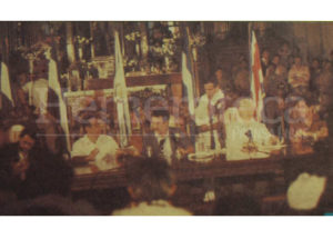 Firma de declaracion en Basilica