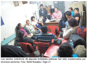 Recomiendan revisar los pactos colectivos - Rafel Rosales - Siglo 21 (PNG)