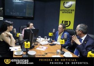 Foto: Emisoras Unidad - Expresidentes Cerezo y Colom analizan actual crisis del gobierno
