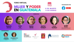 Foro: Mujer y poder en Guatemala