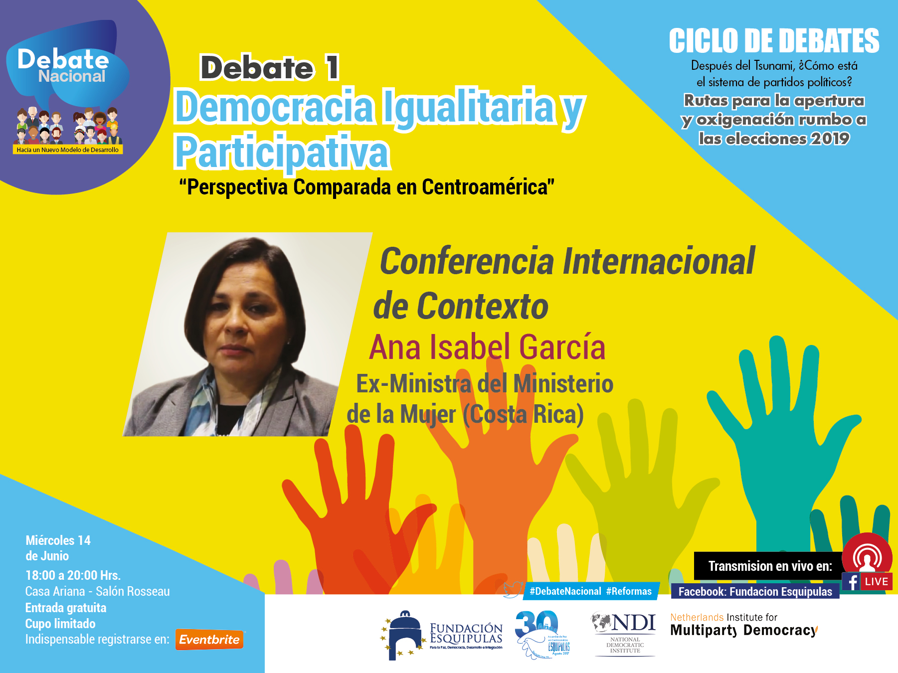 PresentaciÃ³n: Democracia Igualitaria y Participativa "Perspectiva Comparada en CA" Ana Isabel GarcÃ­a