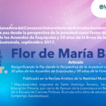 Les invitamos a leer el artÃ­culo de Flor de MarÃ­a Bacajol